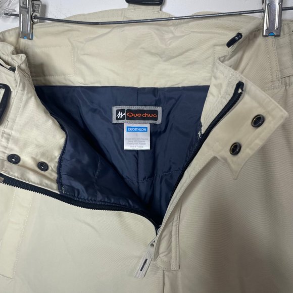 Quechua Decathalon Men's Size S Snow Ski Pants Tan Activewear Athletic Outdoors - Picture 4 of 14